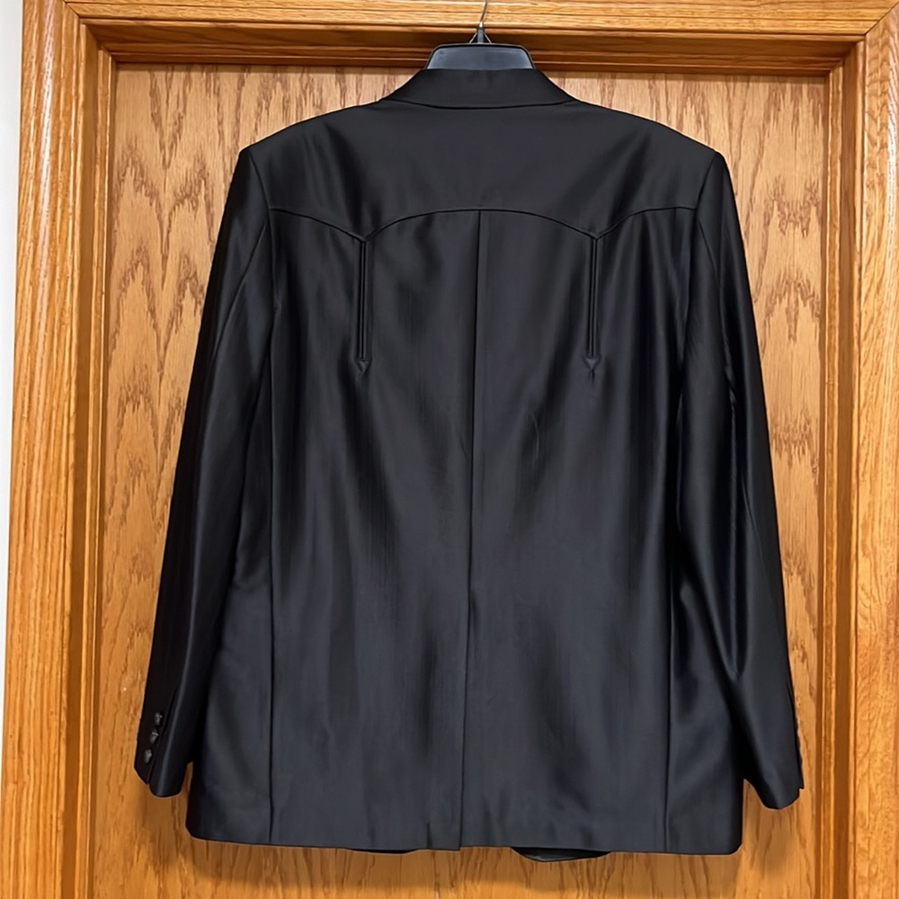 Buffalo Country Western Wear black blazer 44R - Picture 4 of 6